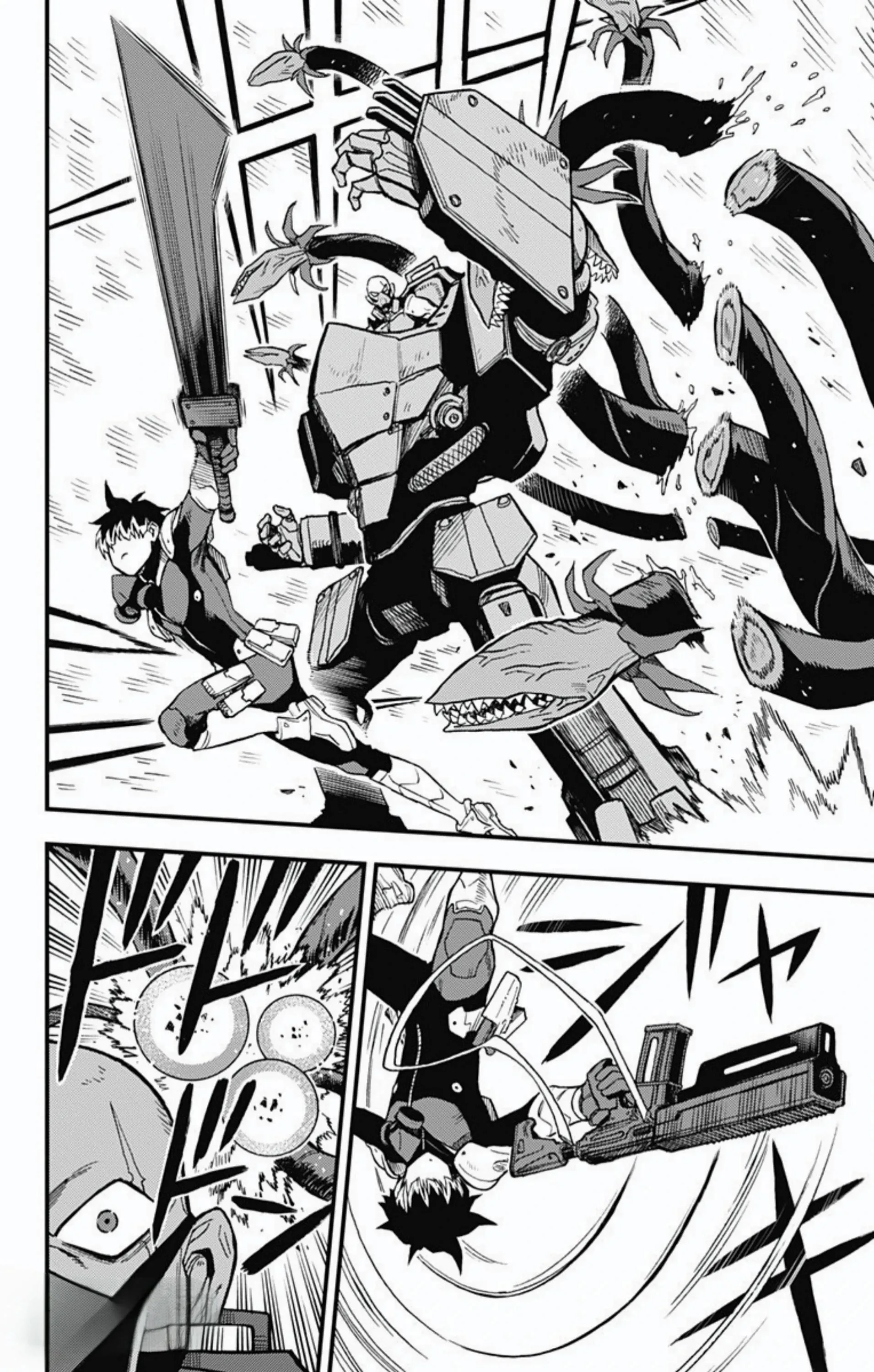 Read Kaiju No. 8: B-Side AR Manga Online