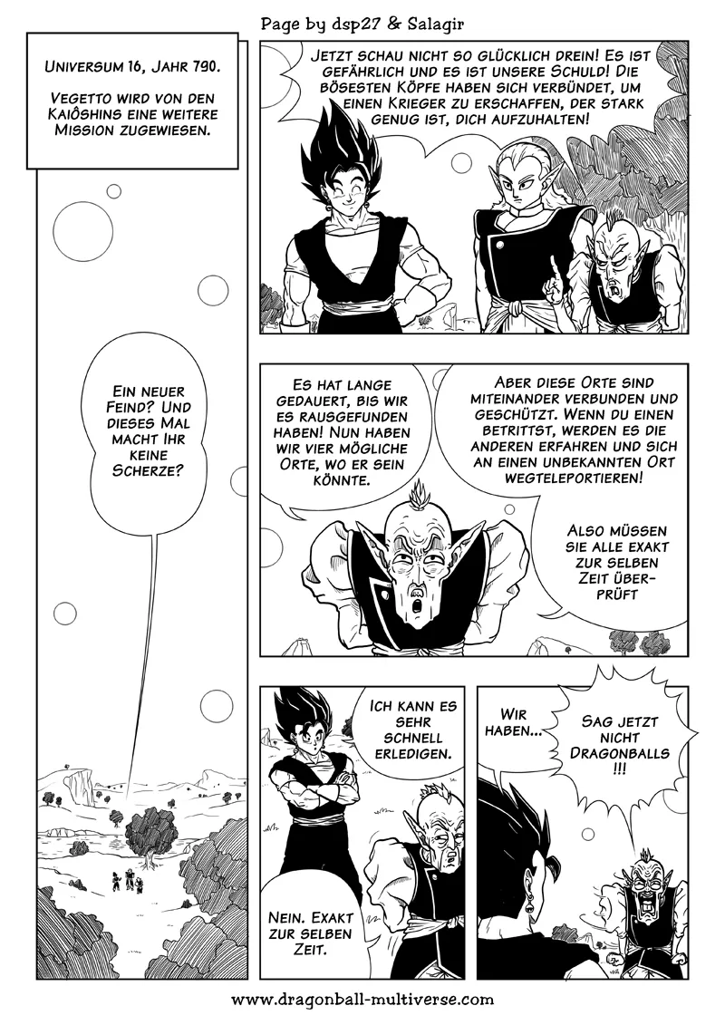 Read Dragon Ball Multiverse DE Manga Online