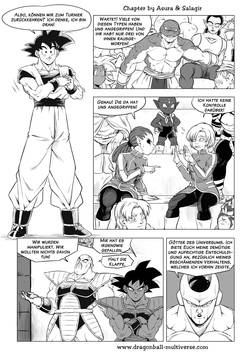 Read Dragon Ball Multiverse DE Manga Online