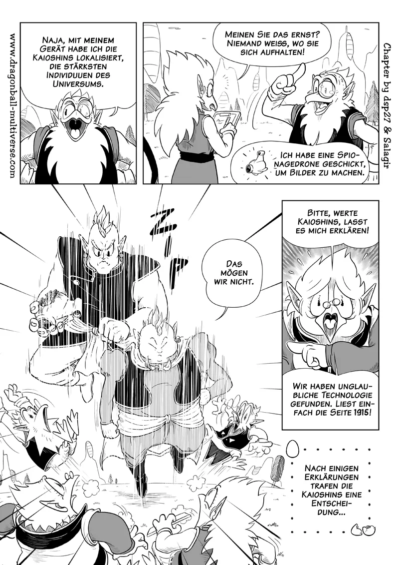 Read Dragon Ball Multiverse DE Manga Online