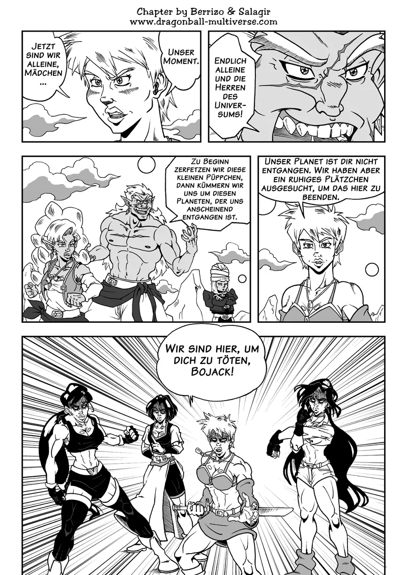 Read Dragon Ball Multiverse DE Manga Online