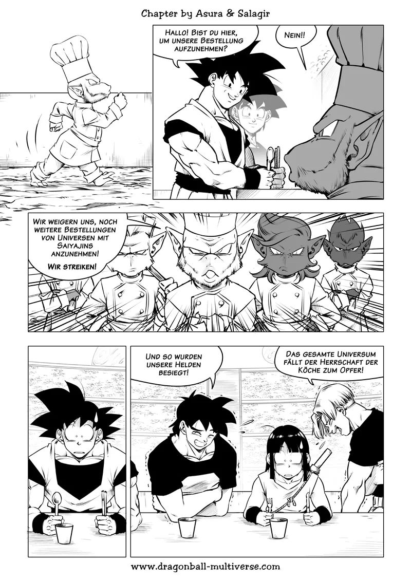 Read Dragon Ball Multiverse DE Manga Online
