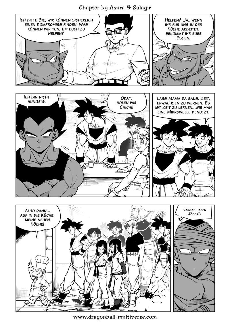 Read Dragon Ball Multiverse DE Manga Online