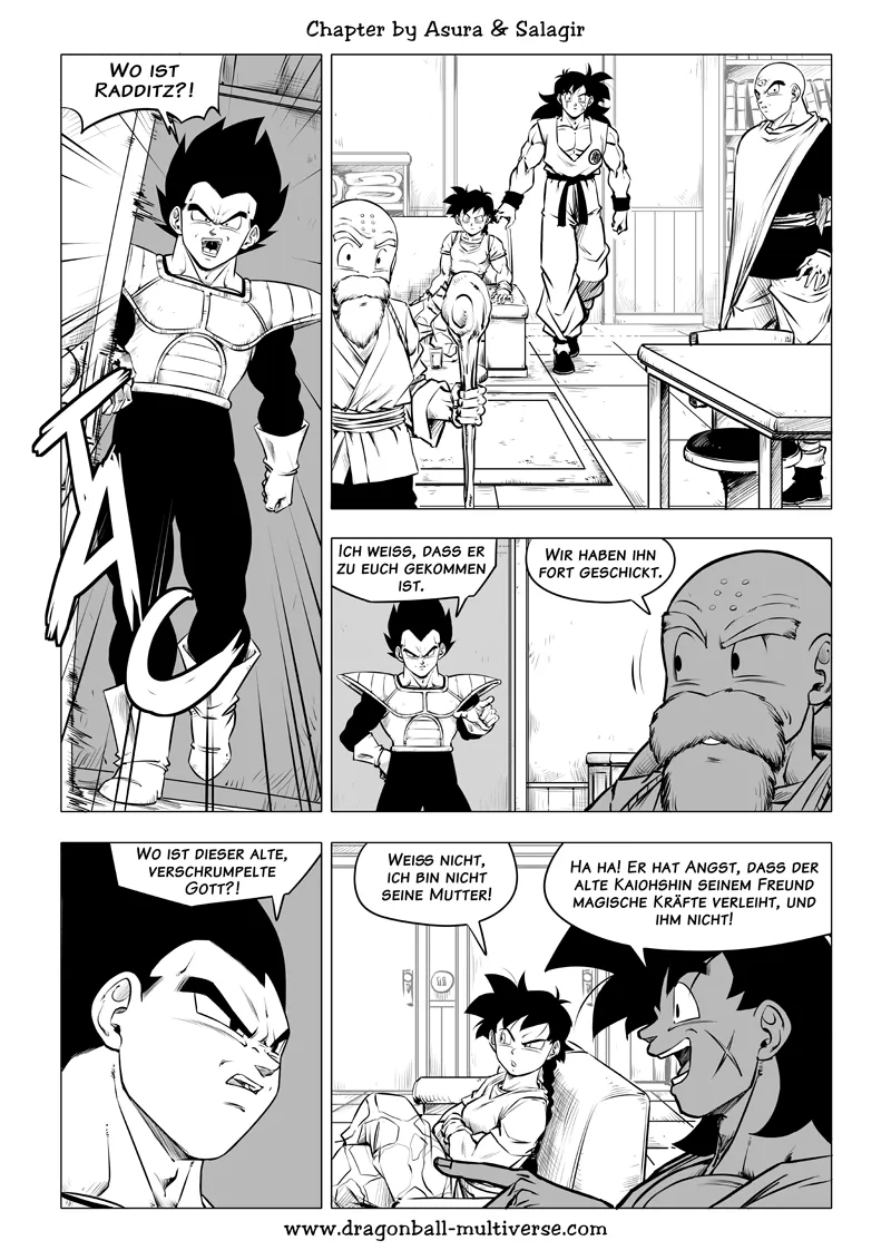 Read Dragon Ball Multiverse DE Manga Online