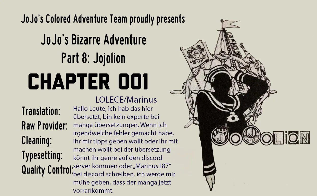 Read JoJo's Bizarre Adventure DE Manga Online