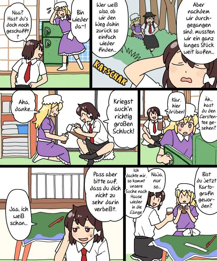 Read Touhou Project dj DE Manga Online