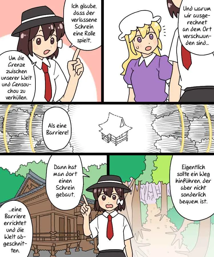 Read Touhou Project dj DE Manga Online