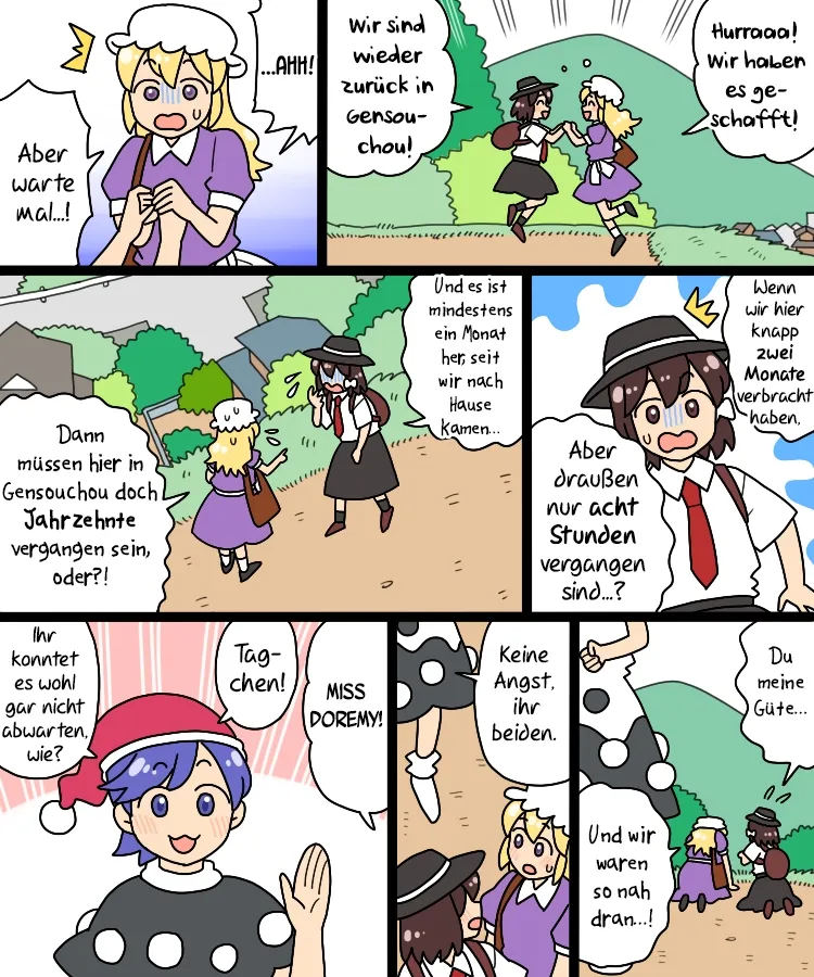 Read Touhou Project dj DE Manga Online