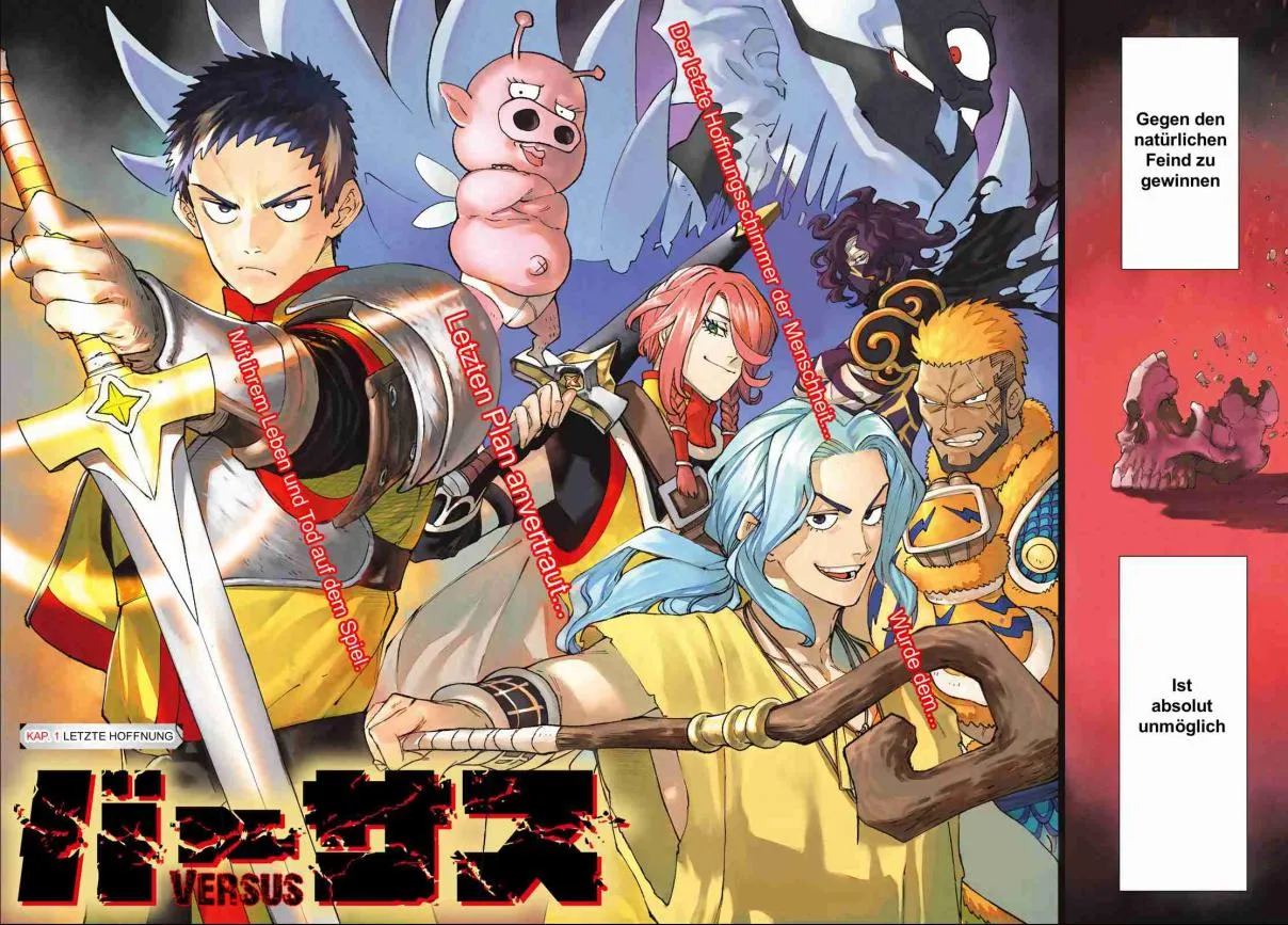 Read VERSUS DE Manga Online