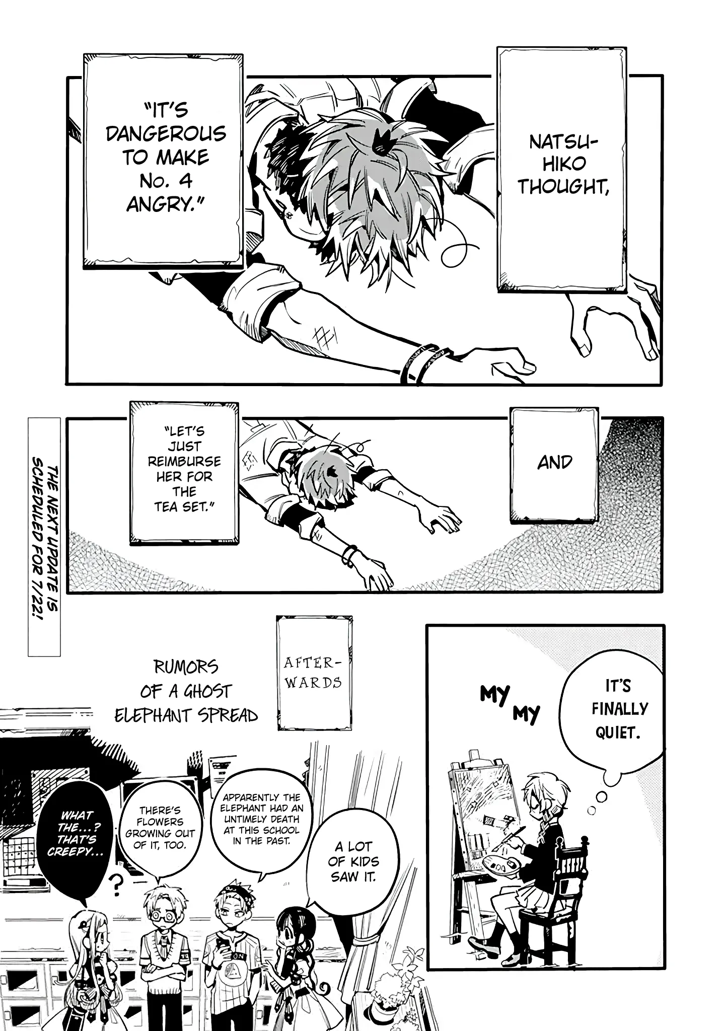 Read After-school Hanako-kun Manga Online