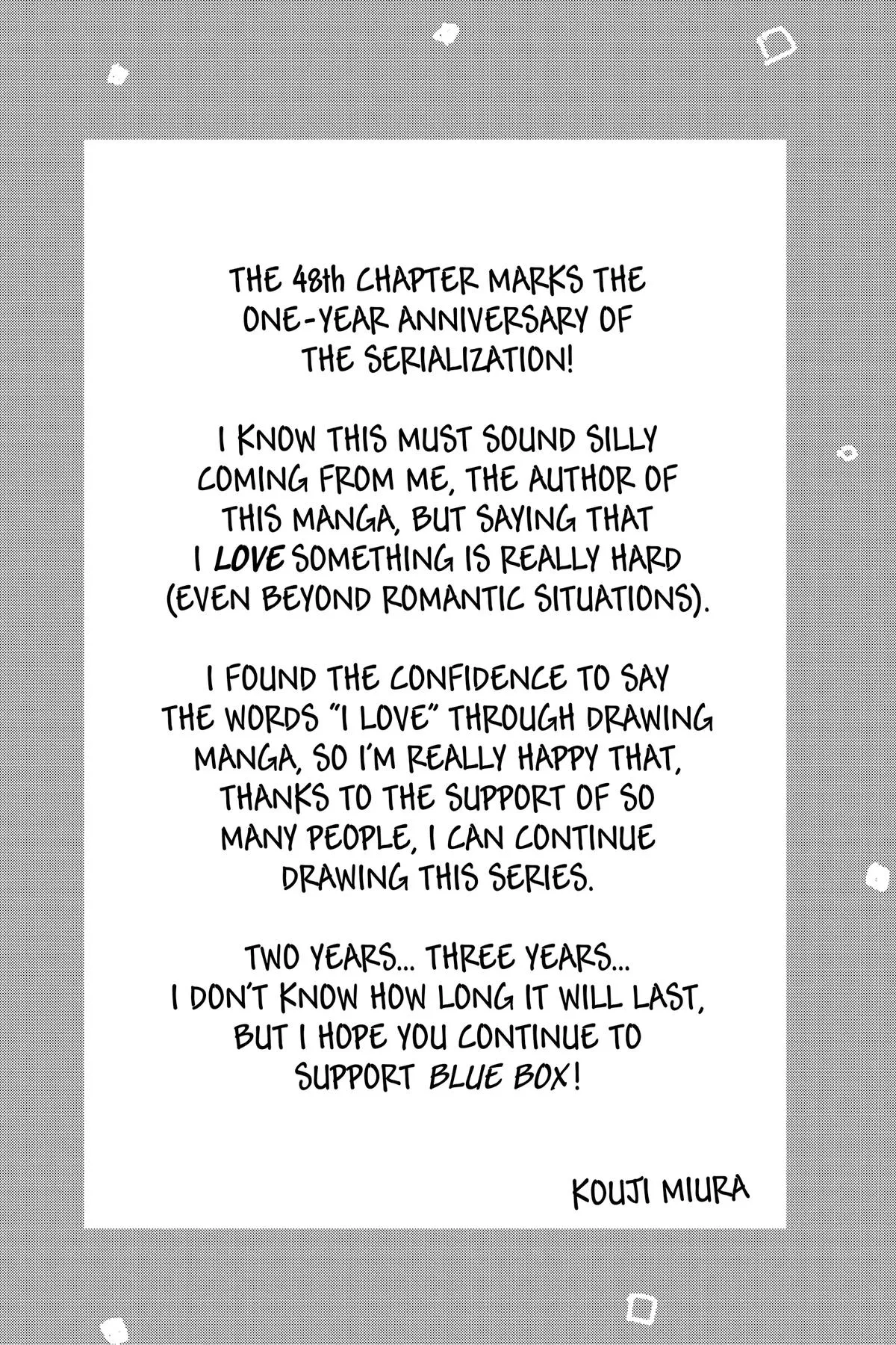 Read Blue Box Manga Online