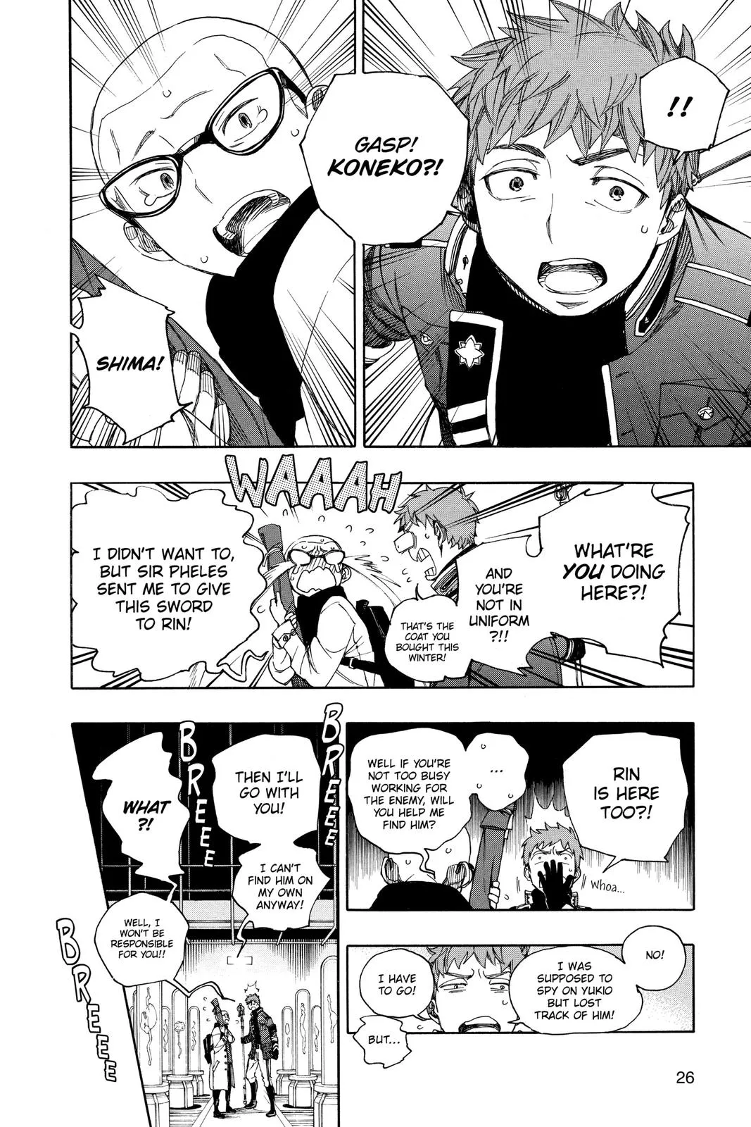 Read Blue Exorcist Manga Online