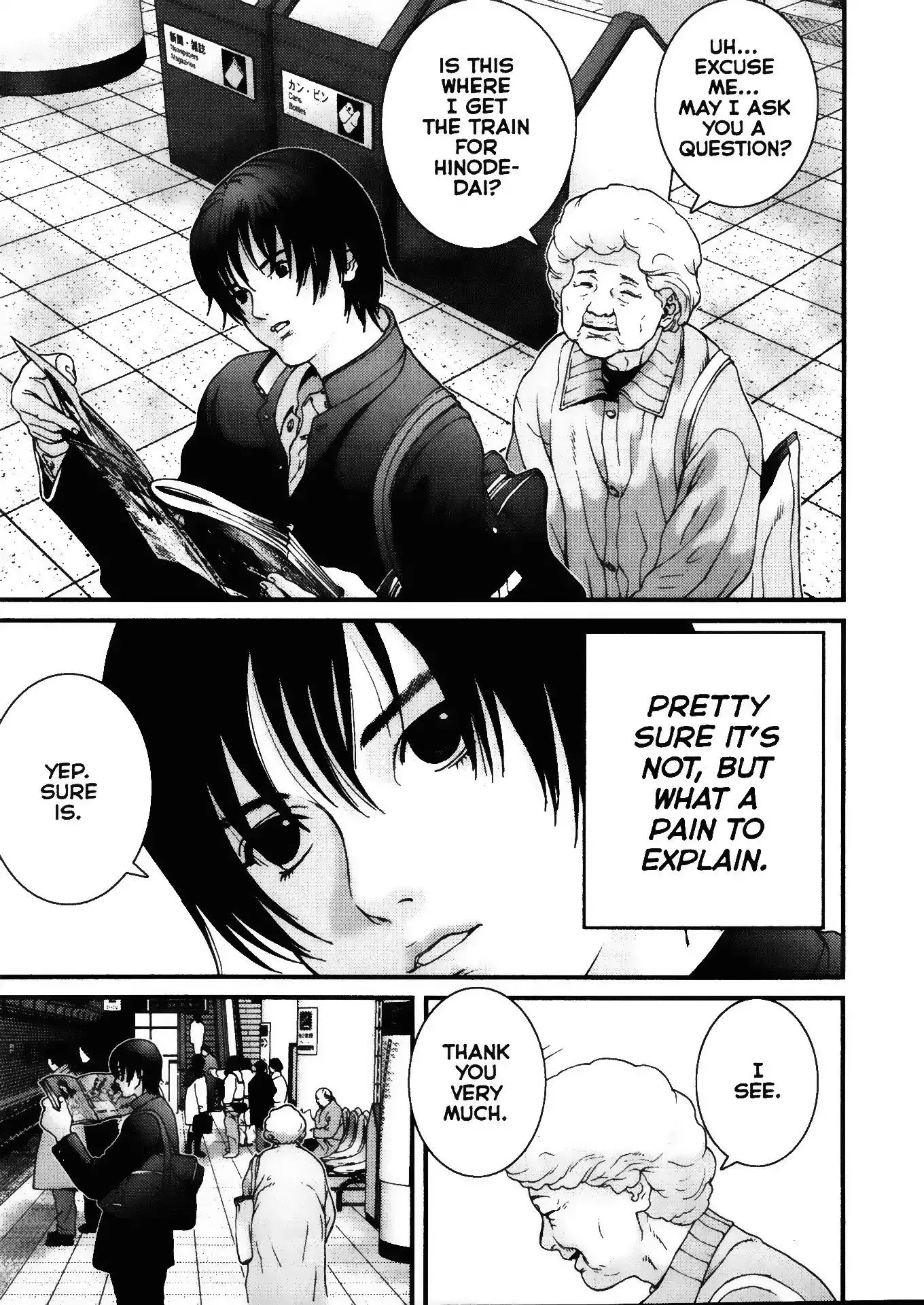 Read Gantz Manga Online