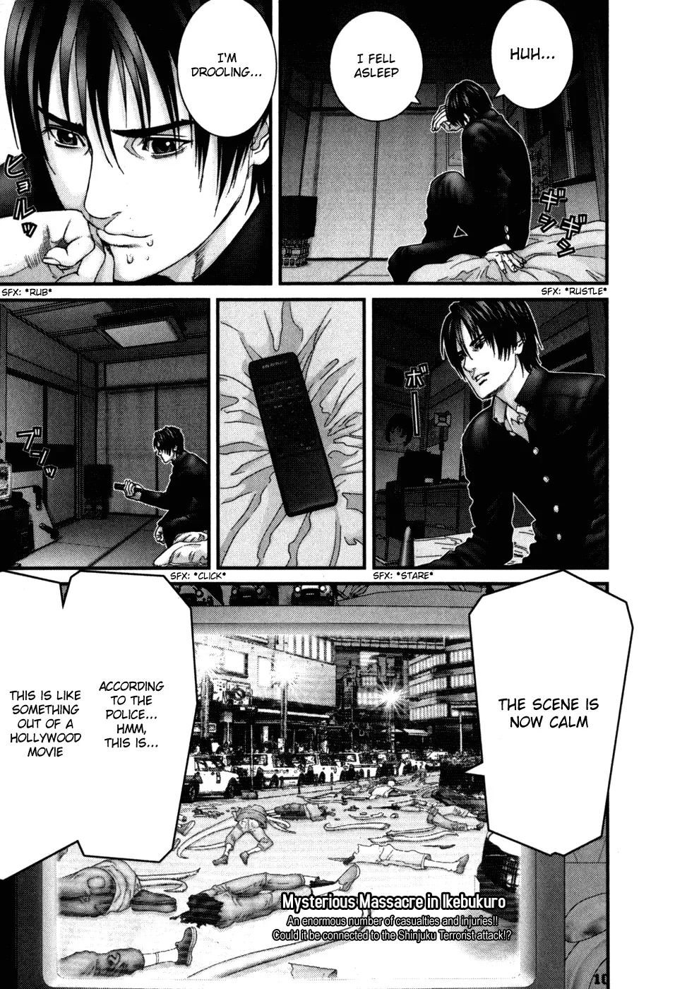 Read Gantz Manga Online