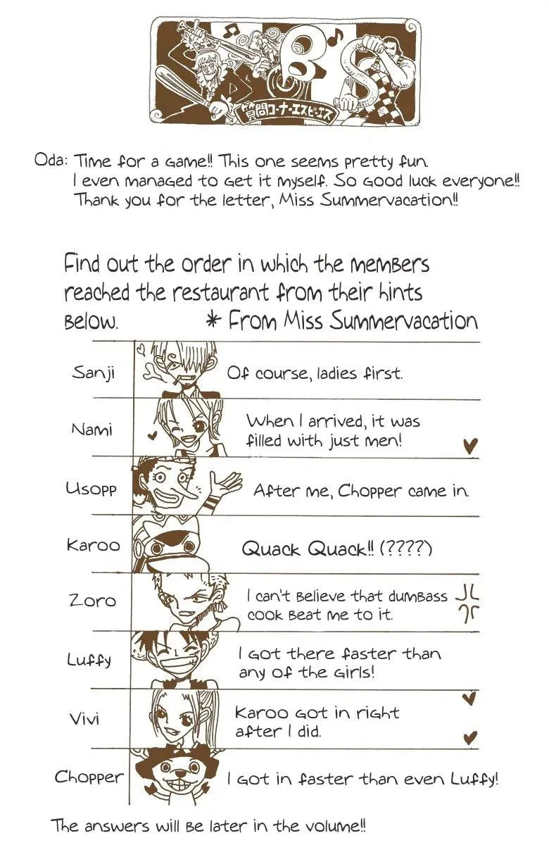 Read One Piece Manga Online