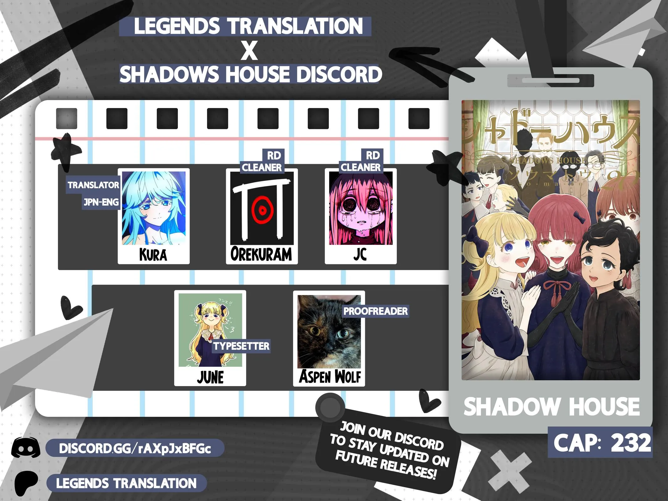Read Shadows House Manga Online