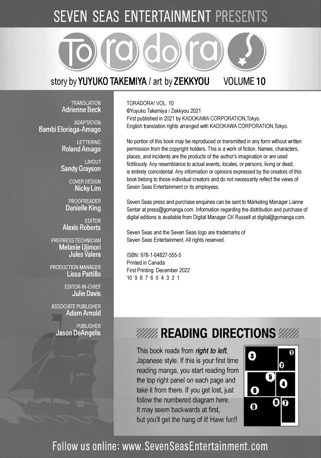 Read Toradora Manga Online