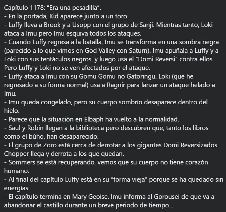 Read One Piece ES Manga Online