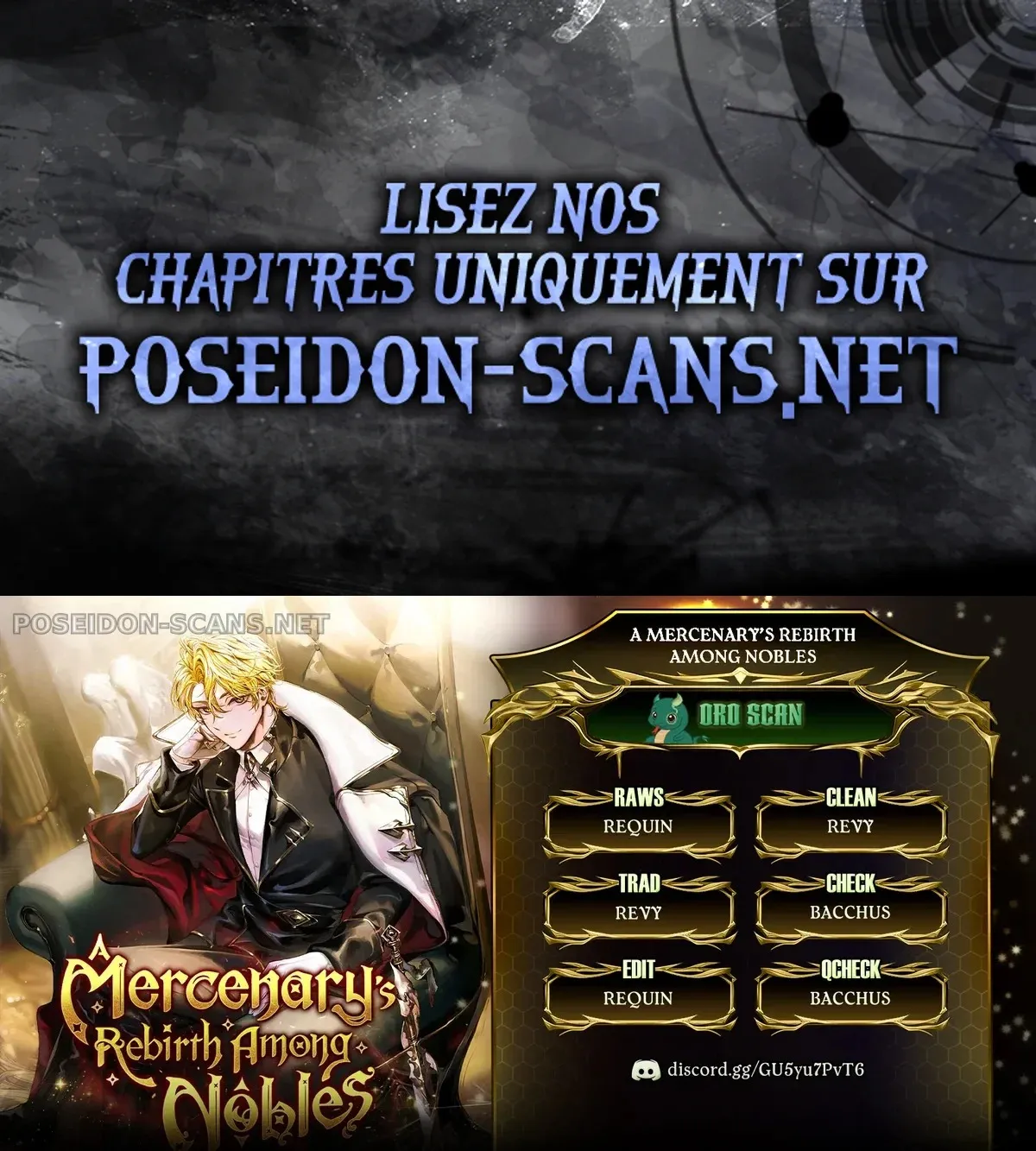 Read A Mercenary's Rebirth Among Nobles FR Manga Online