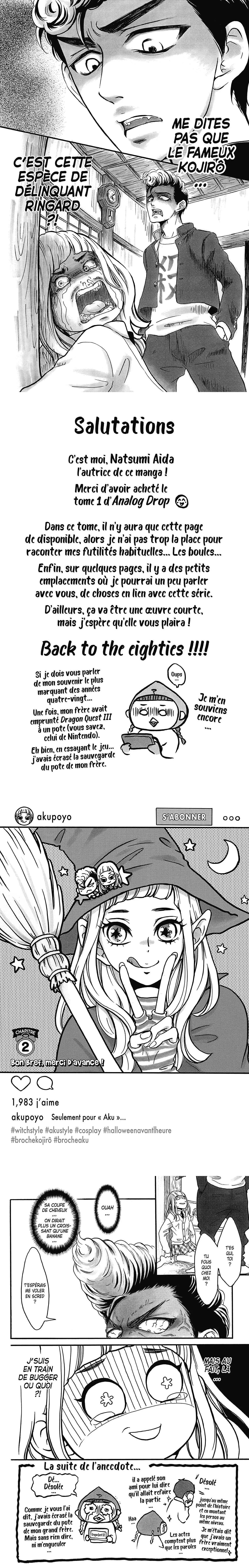 Read Analog Drop FR Manga Online