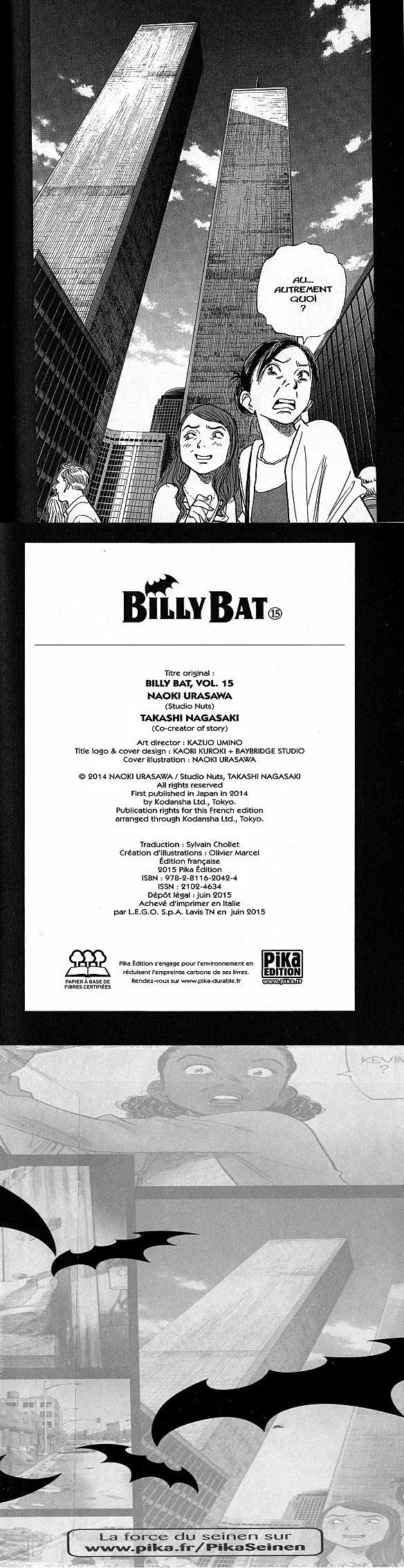 Read Billy Bat FR Manga Online