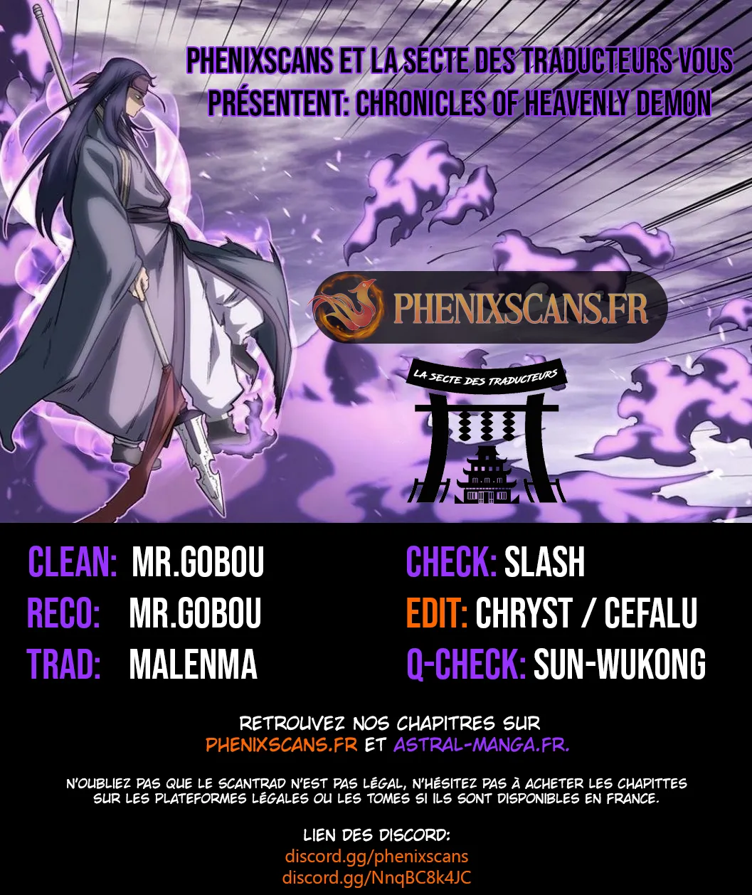 Read Chronicles of Heavenly Demon FR Manga Online