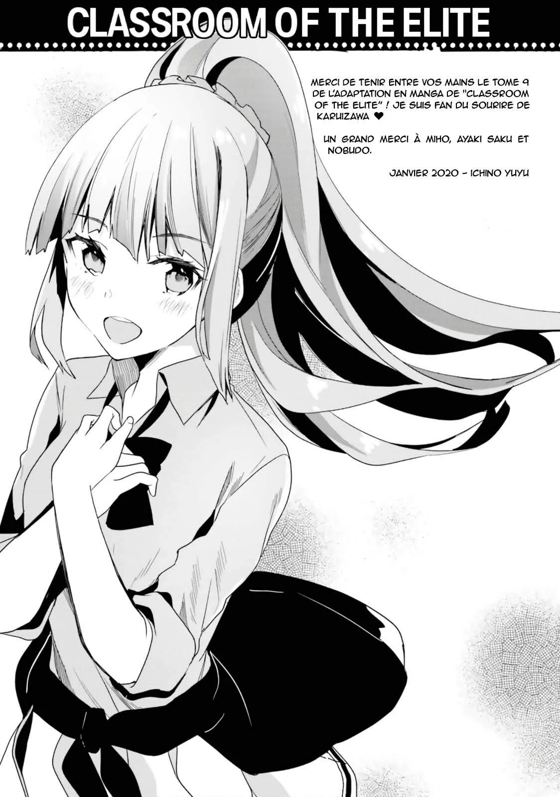 Read Classroom of the Elite FR Manga Online