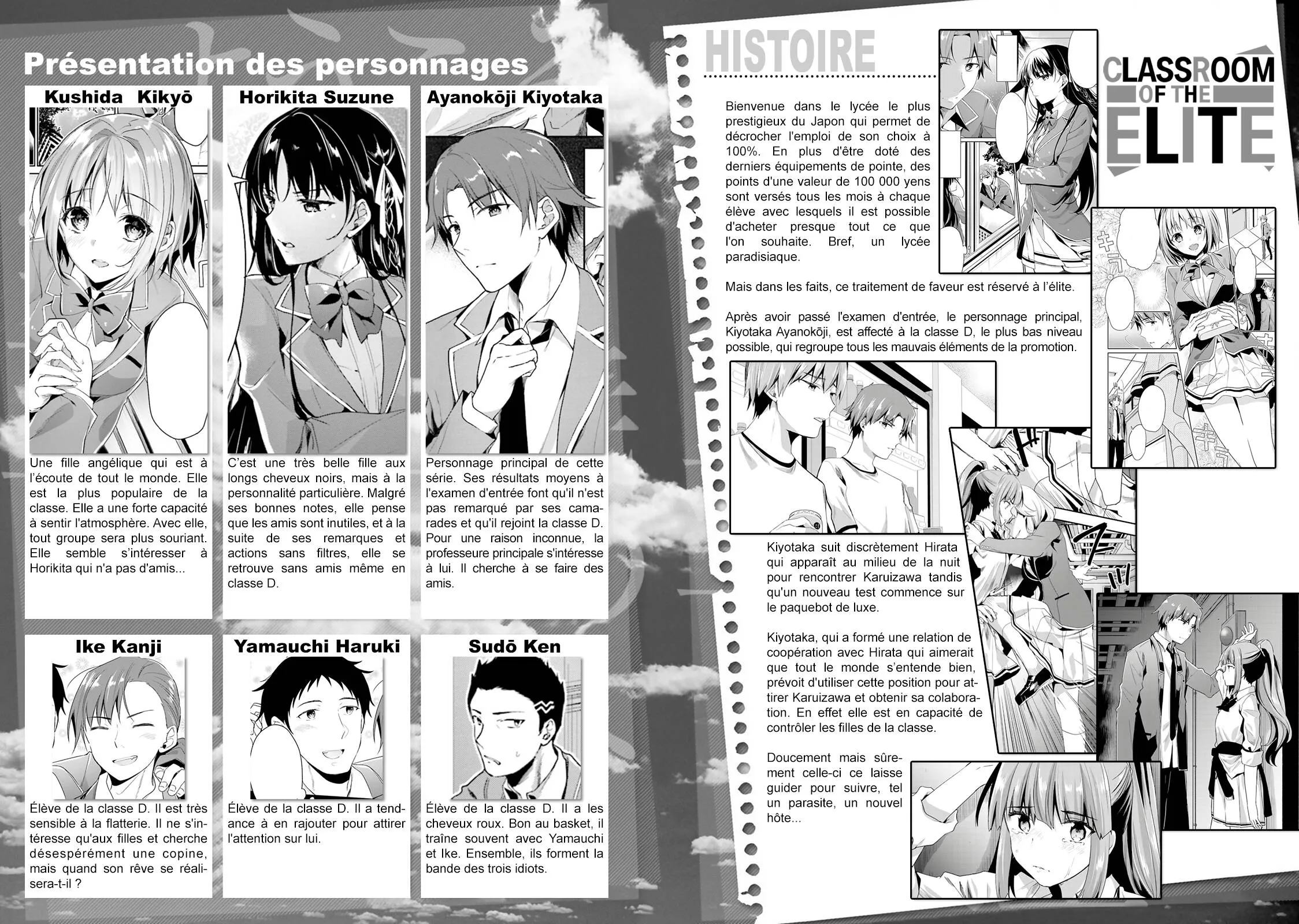 Read Classroom of the Elite FR Manga Online