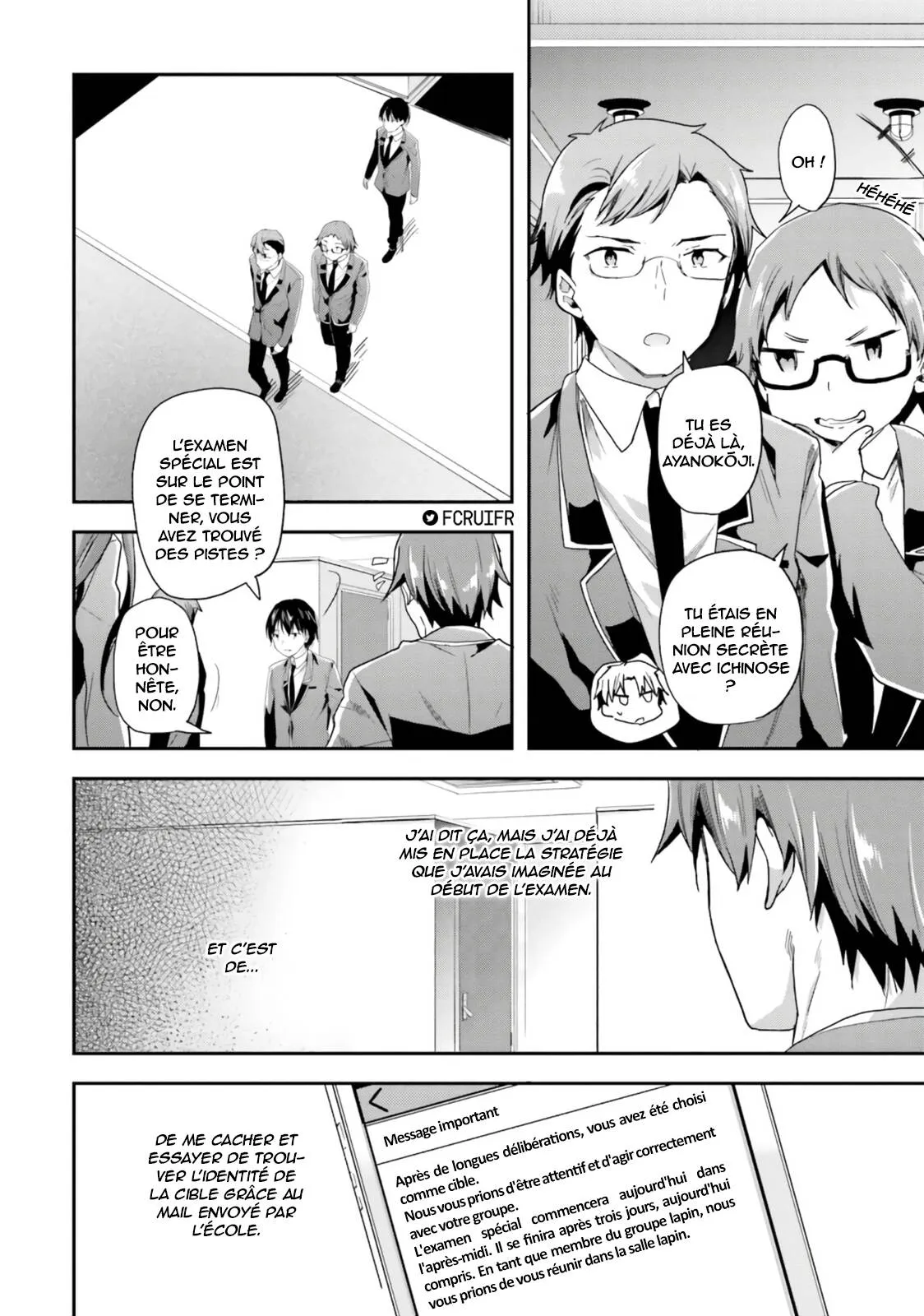 Read Classroom of the Elite FR Manga Online