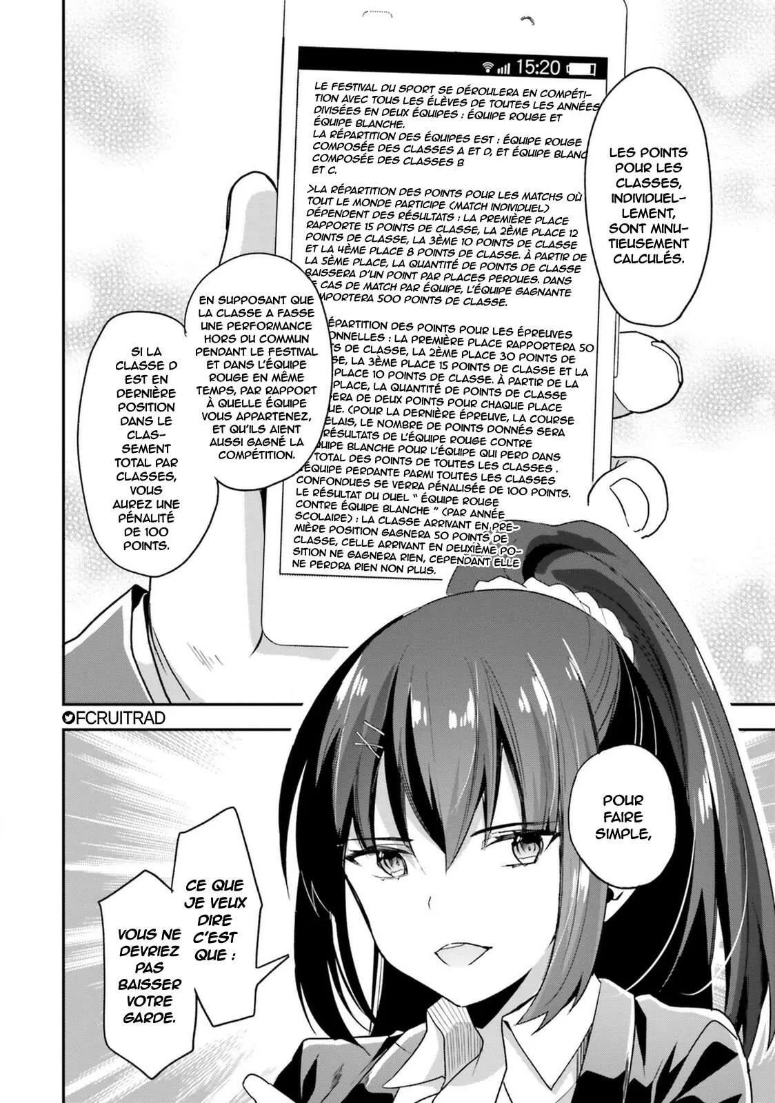 Read Classroom of the Elite FR Manga Online