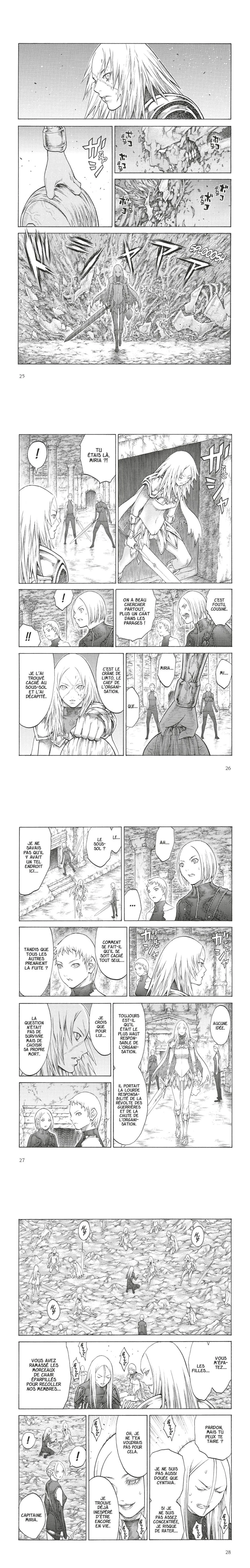 Read Claymore FR Manga Online