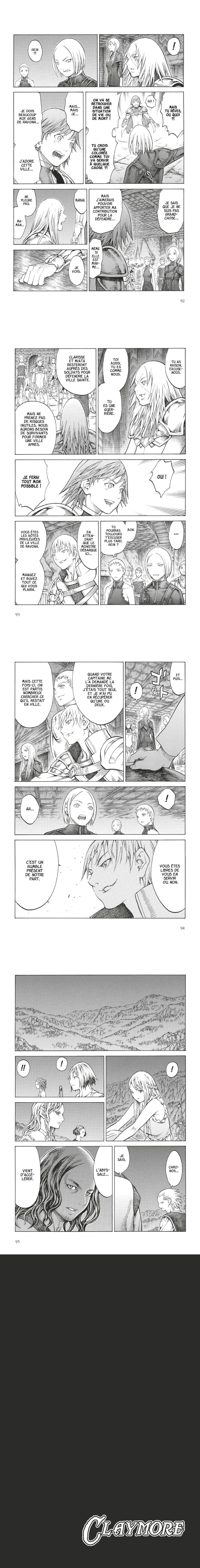 Read Claymore FR Manga Online