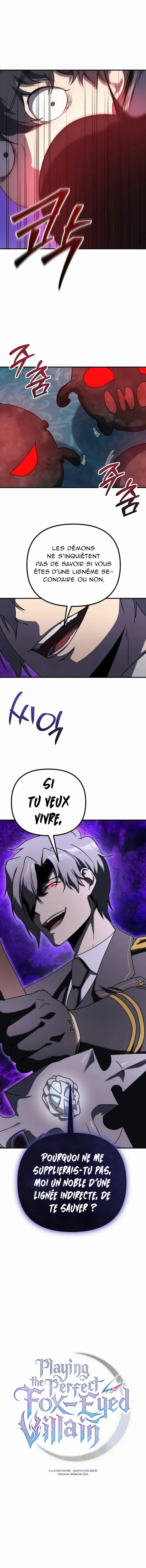 Read Playing the Perfect Fox-Eyed Villain FR Manga Online