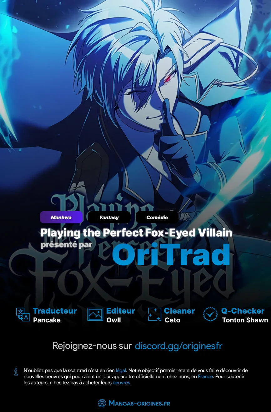 Read Playing the Perfect Fox-Eyed Villain FR Manga Online