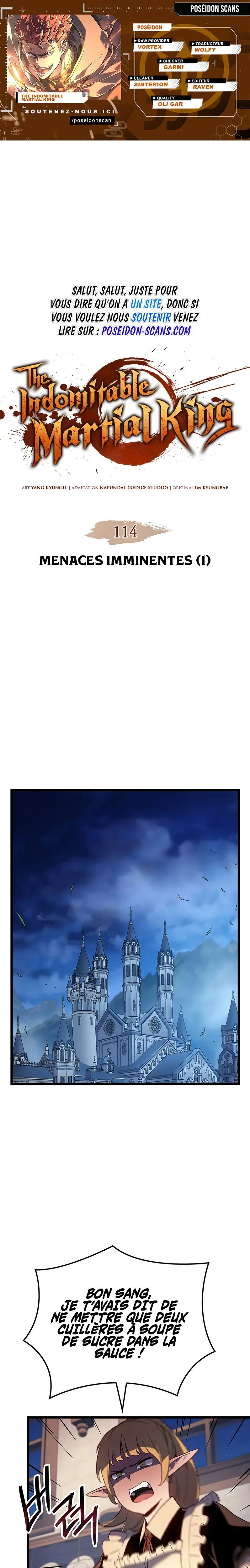 Read The Indomitable Martial King FR Manga Online