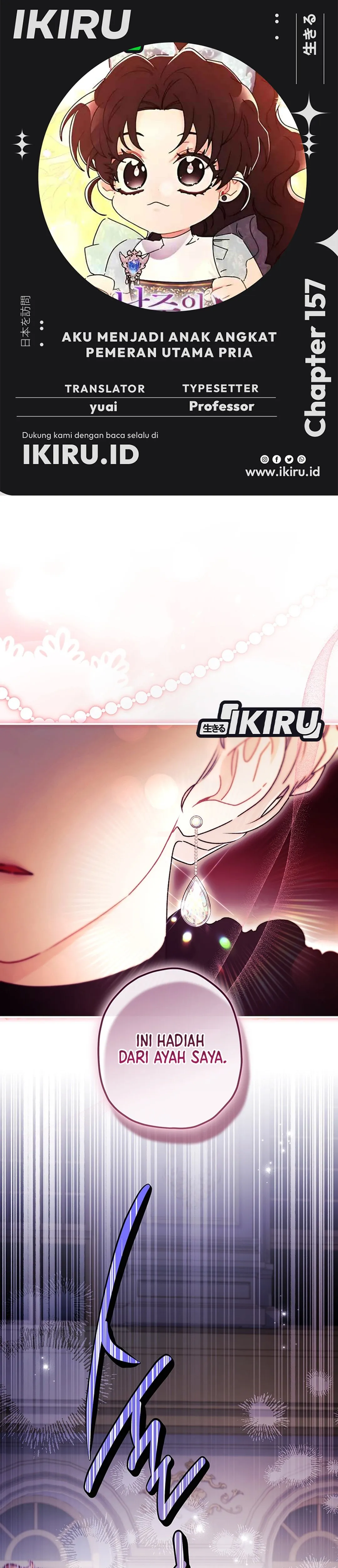 Read Aku Menjadi Putri Angkat Sang Pemeran Utama Pria ID Manga Online