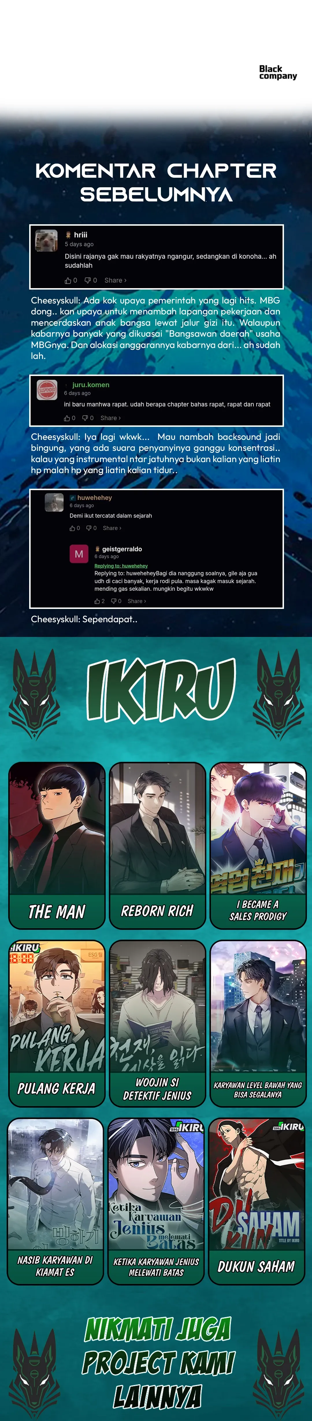 Read Black Corporation Joseon ID Manga Online
