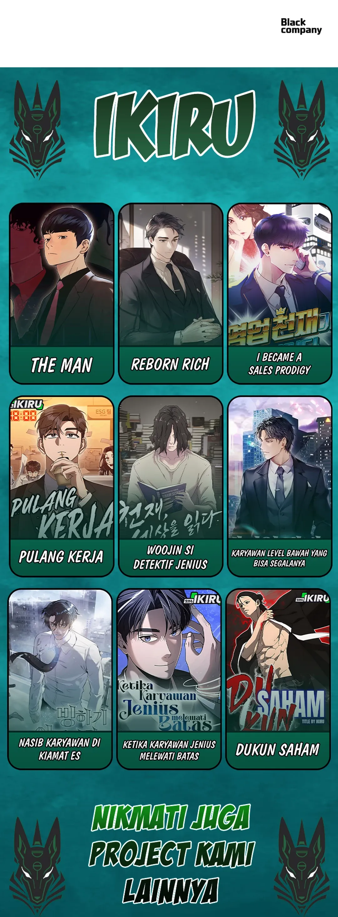 Read Black Corporation Joseon ID Manga Online