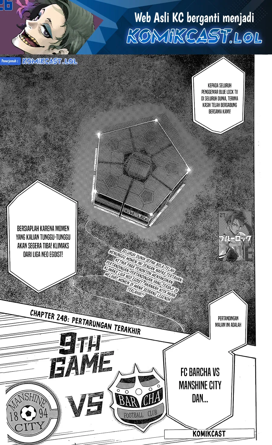 Read Blue Lock ID Manga Online