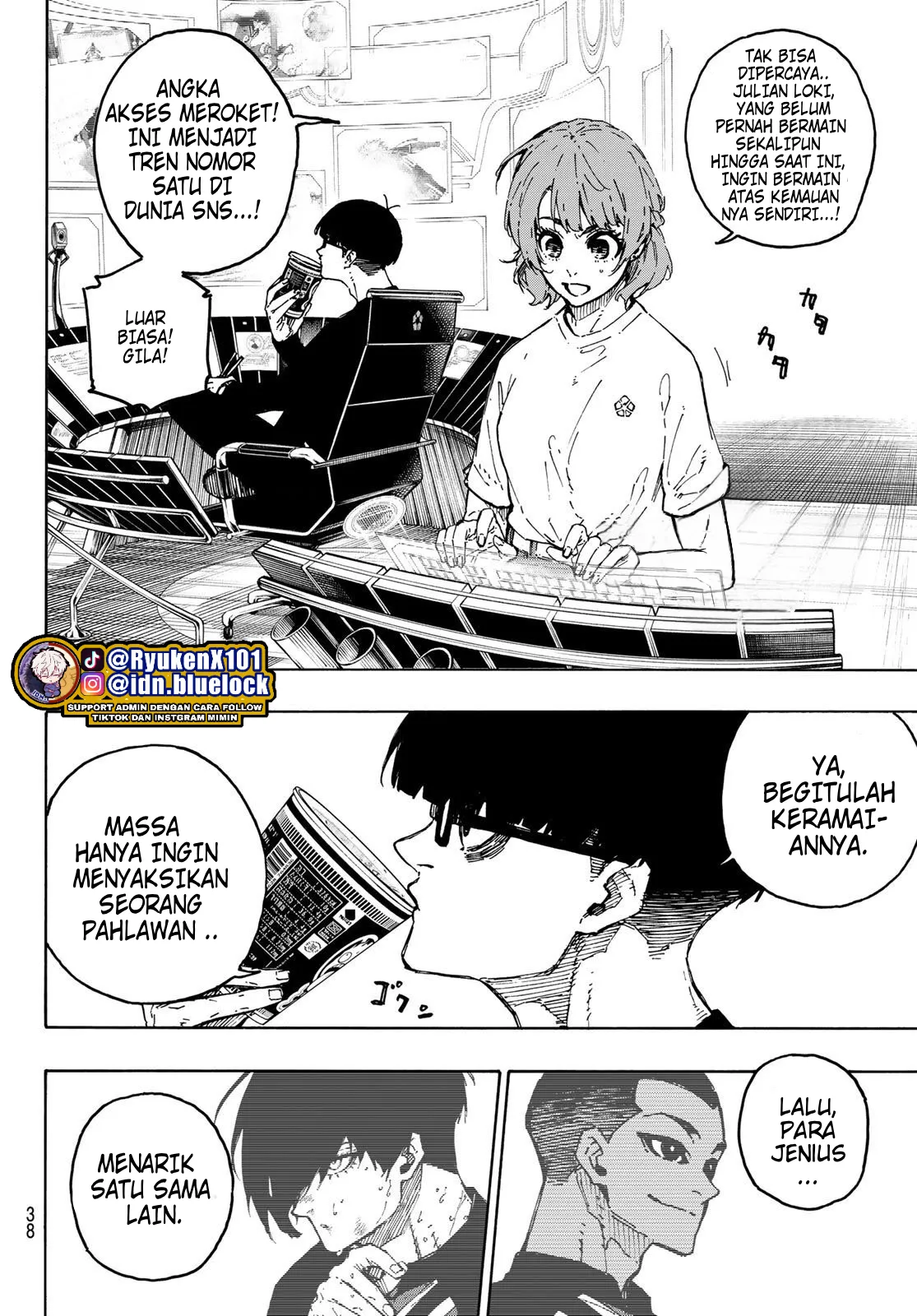 Read Blue Lock ID Manga Online