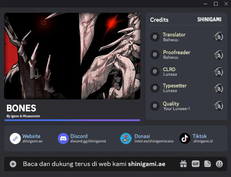 Read Bones ID Manga Online