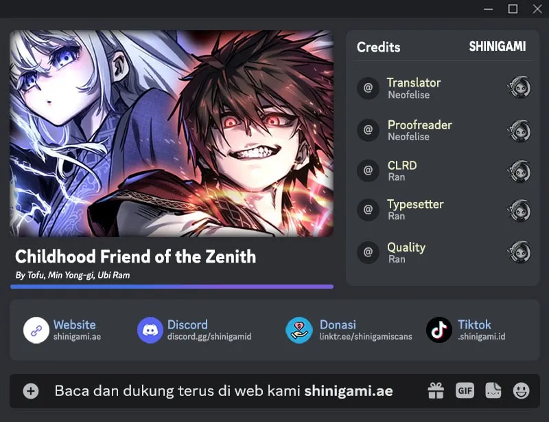 Read Childhood Friend Of The Zenith ID Manga Online