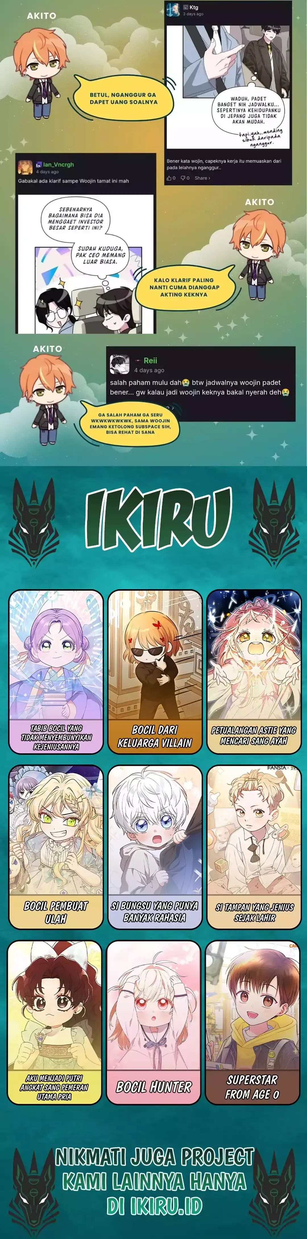 Read I Was Immediately Mistaken for a Monster Genius Actor ID Manga Online