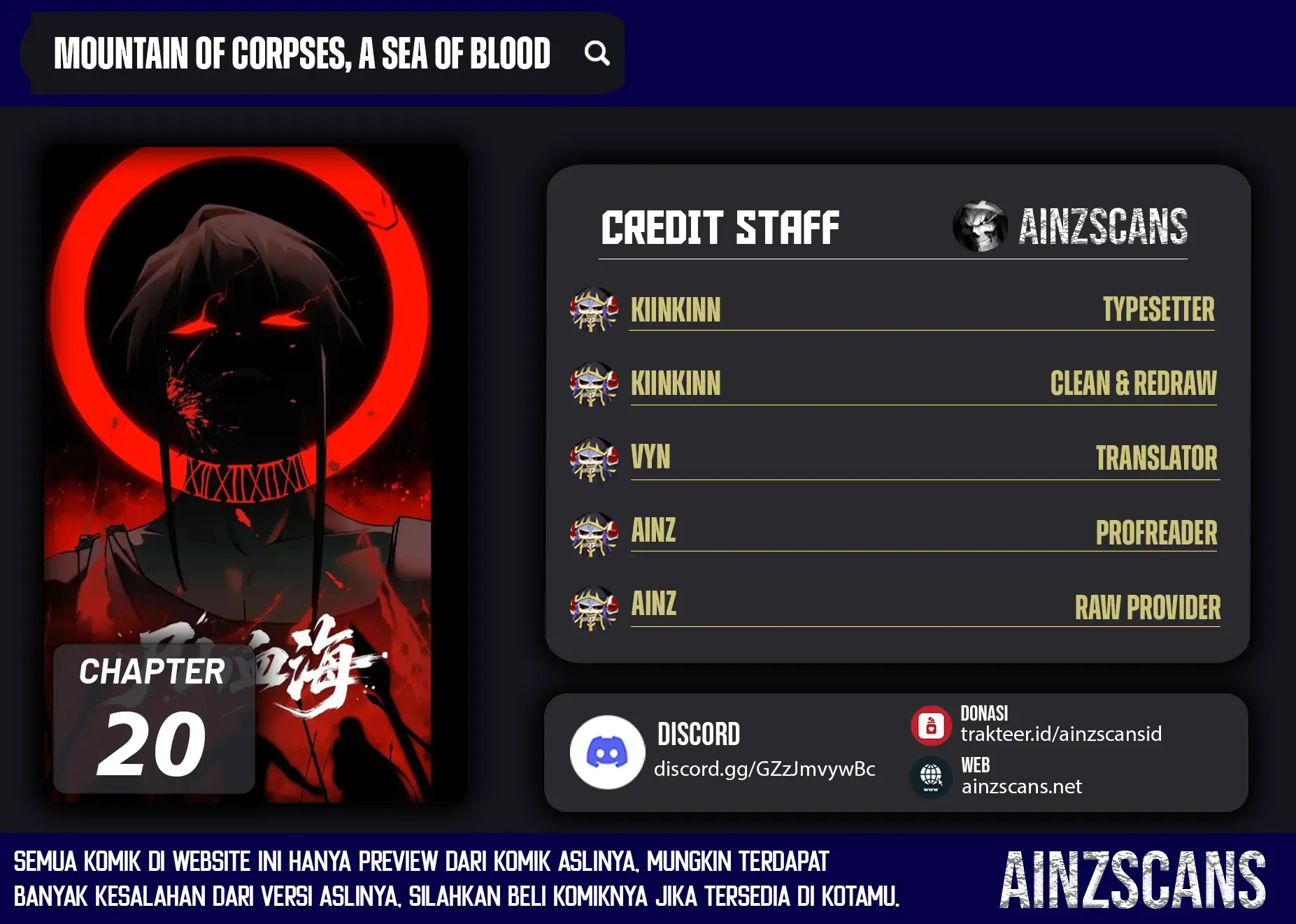 Read Noah of the Blood Sea ID Manga Online