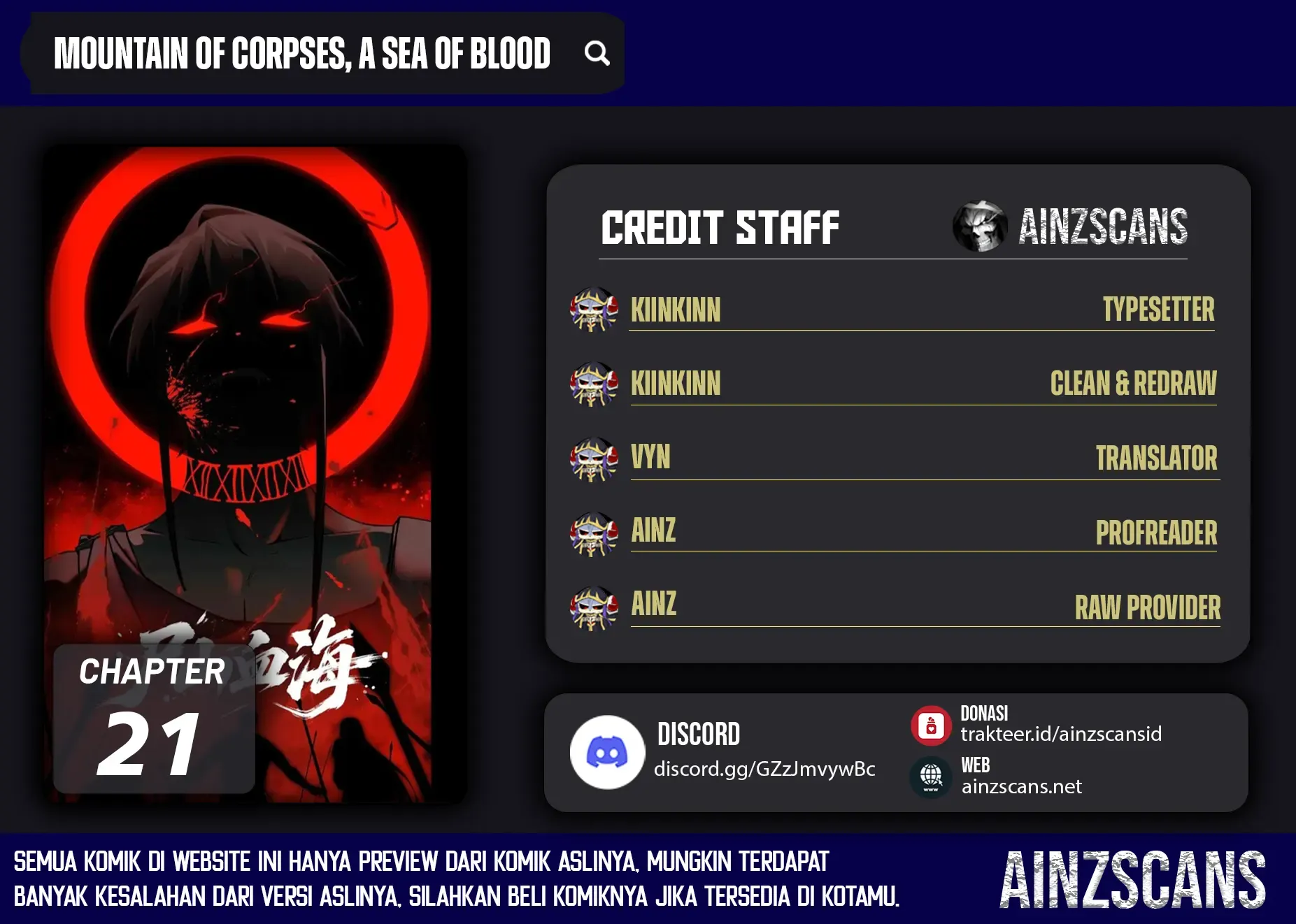 Read Noah of the Blood Sea ID Manga Online