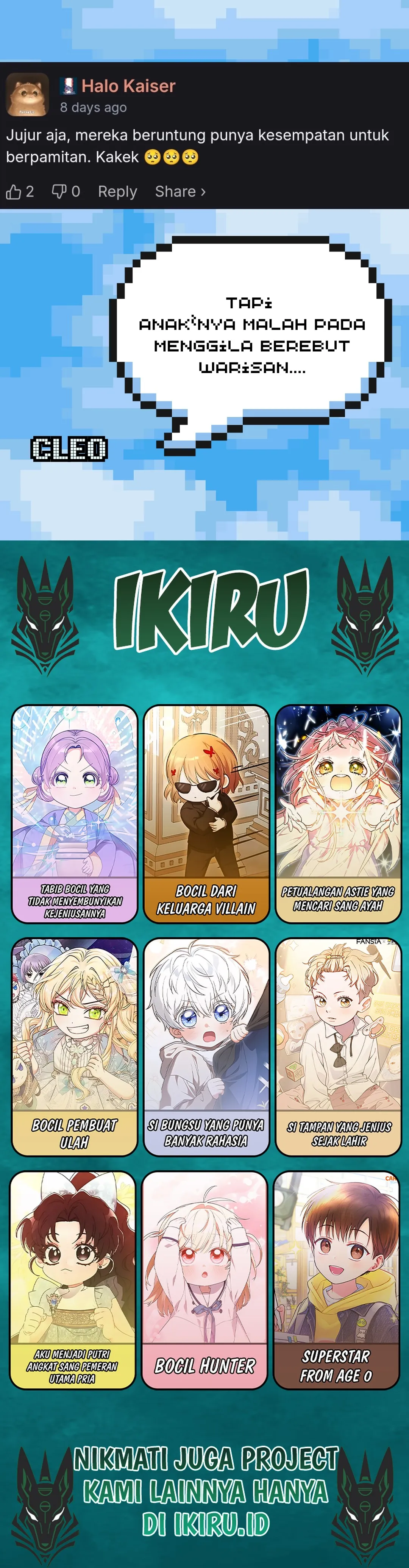 Read Reborn Rich ID Manga Online