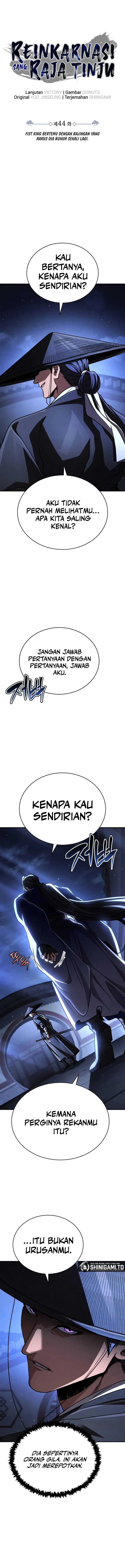 Read Reincarnation of the Fist King ID Manga Online