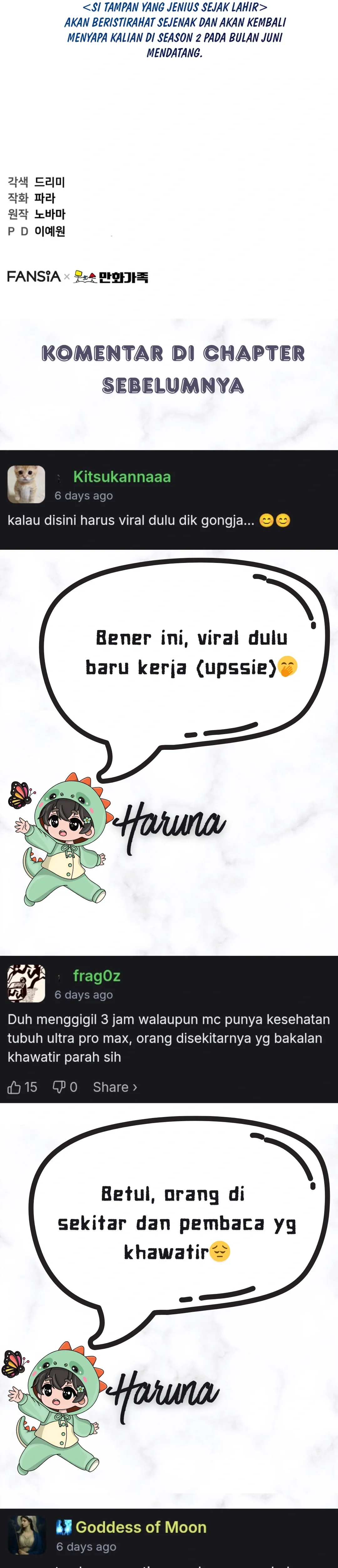 Read Si Tampan Yang Jenius Sejak Lahir ID Manga Online