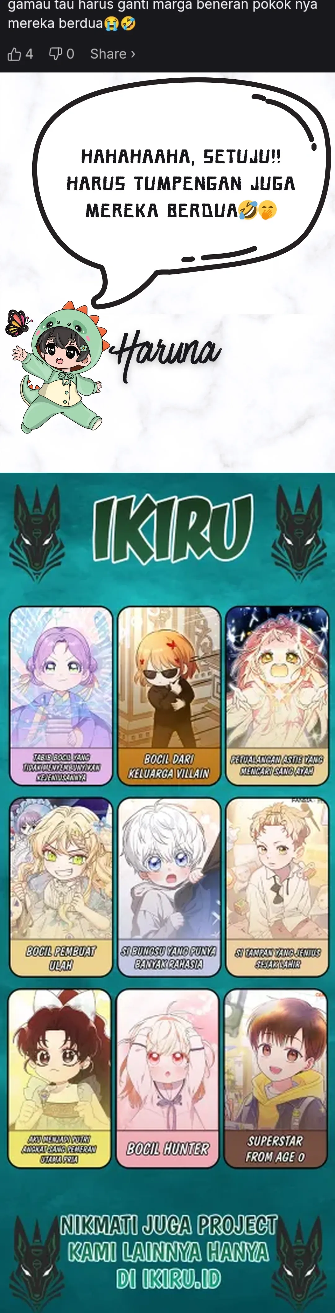 Read Si Tampan Yang Jenius Sejak Lahir ID Manga Online
