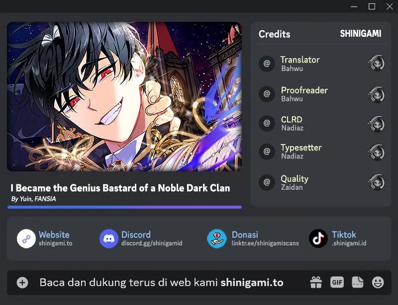 Read The Unorthodox Genius of the House of Darkness ID Manga Online
